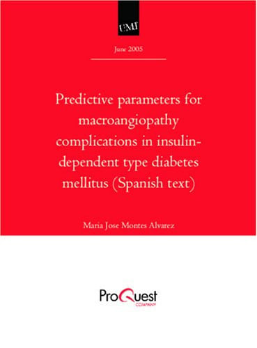 Parámetros predictivos de complicaciones macroangiopáticas en la diabetes mellitus tipo 2 que precis, de MONTES ALVAREZ | por
