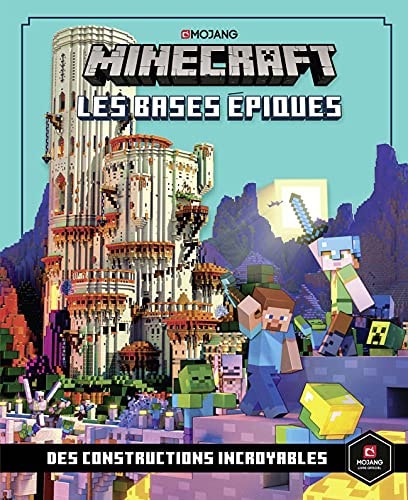 MINECRAFT LES BASES EPIQUES, de Mojang Studios | portada del libro