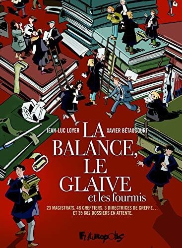 ALANCE GLAIVE ET FOURMIS, de Xavier Bétaucourt | portada del libro
