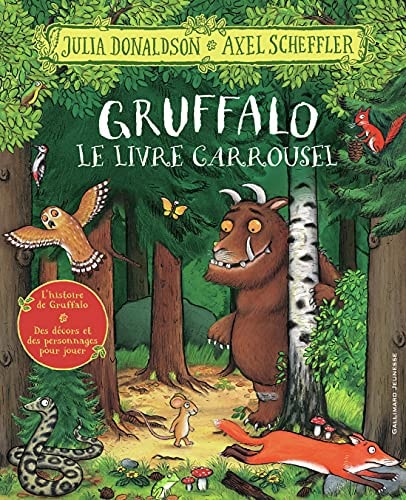 GRUFFALO CARROUSEL, de Julia Donaldson | portada del libro