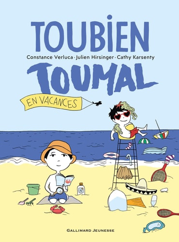 TOUBIEN TOUMAL EN VACANCES, de Constance Verluca | portada del libro