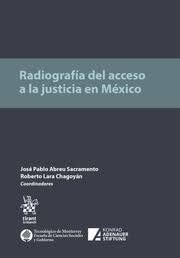 RADIOGRAFIA DEL ACCESO A LA JUSTICIA EN MEXICO, de LARA CHAGOYAN | portada del libro