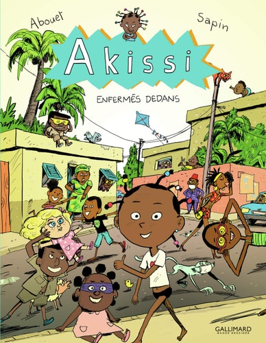 ENFERMES DEDANS AKISSI 10, de Marguerite Abouet | portada del libro
