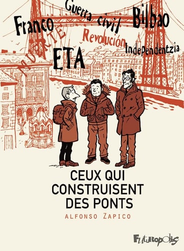 Ceux qui construisent des ponts, de Alfonso Zapico | portada del libro