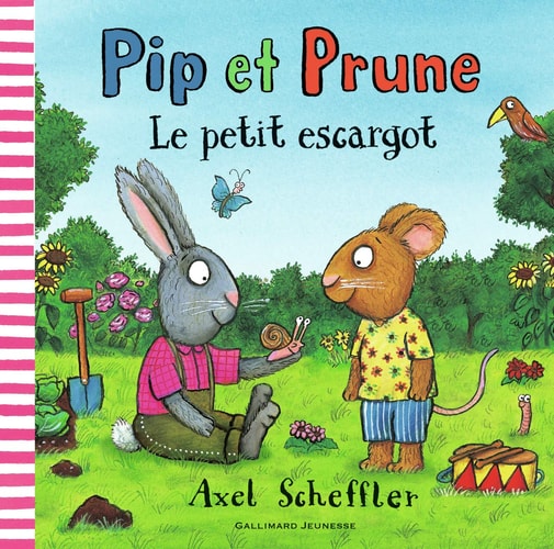 PIP ET PRUNE LE PETIT ESCARGOT, de Axel Scheffler | portada del libro