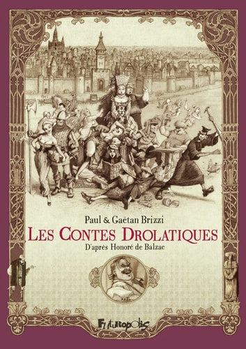LES CONTES DROLATIQUES, de Gaëtan Brizzi | portada del libro