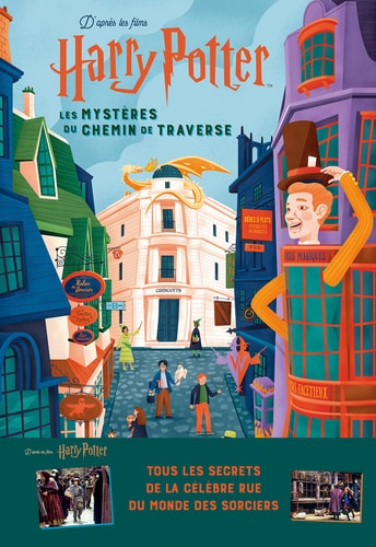 HARRY POTTER LES MYSTERES DU CHEMIN DE TRAVERSE, de Jody Revenson | portada del libro