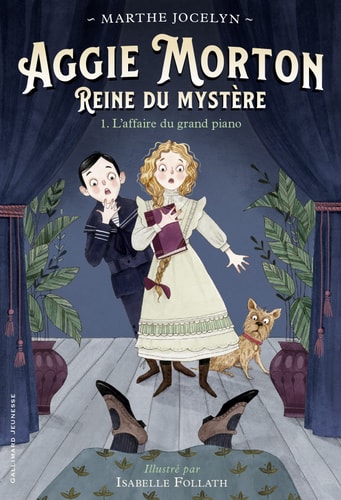 AGGIE MORTON REINE DU MYSTERE 1 L'AFFAIRE DU GRAND PIANO T1, de Marthe Jocelyn | portada del libro