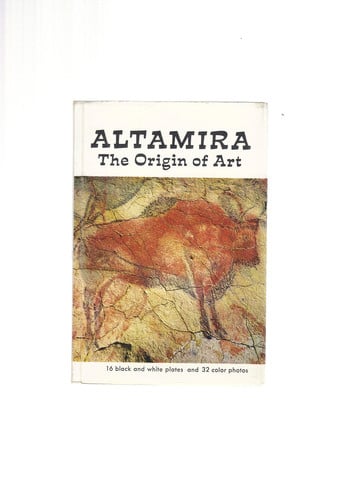 Altamira, the origine of art, de GARCIA GUINEA | portada del libro