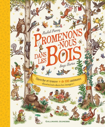 PROMENONS-NOUS DANS LES BOIS, de Rachel Piercey | portada del libro