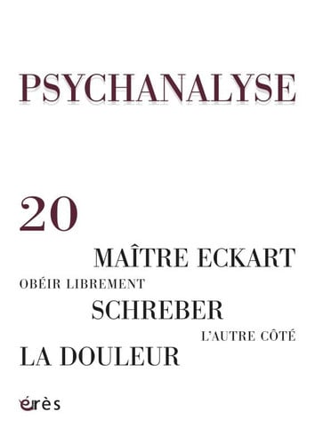 PSYCHANALYSE 20 LA PSYCHANALYSE LE FEMININ EXPERIENCE MYSTIQ, de COLLECTIF | portada del libro
