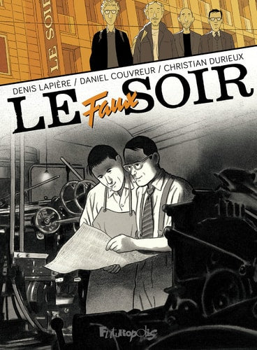 AUX SOIR, de Denis Lapière | portada del libro