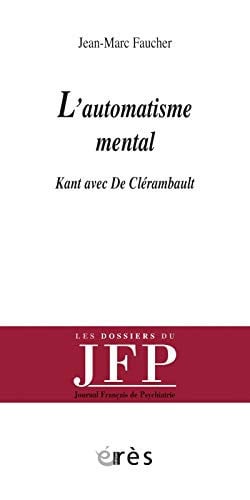 L AUTOMATISME MENTAL, de FAUCHER JEAN-MA | portada del libro