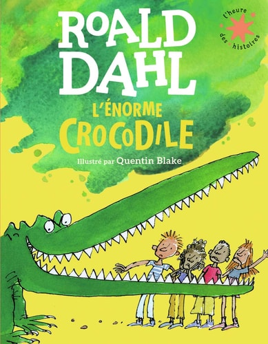L'ENORME CROCODILE, de Roald Dahl | portada del libro