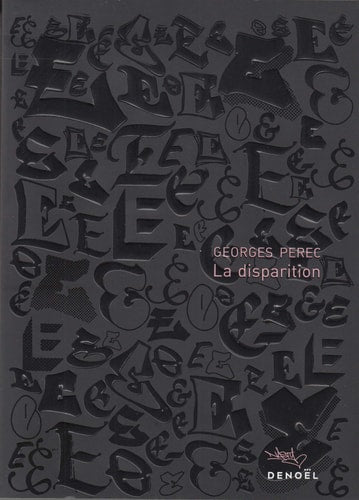LA DISPARITION, de Georges Perec | portada del libro