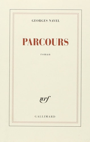 PARCOURS, de Georges Navel | portada del libro