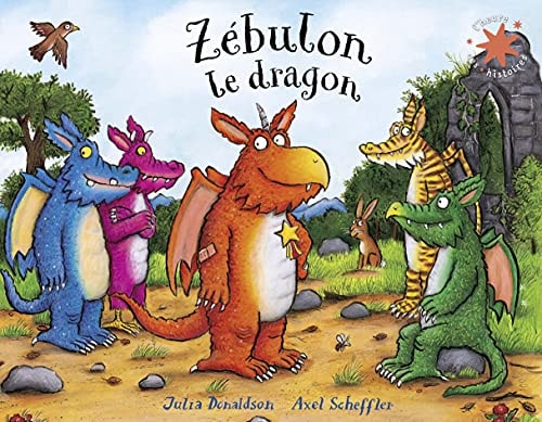 ZEBULON LE DRAGON, de Julia Donaldson | portada del libro