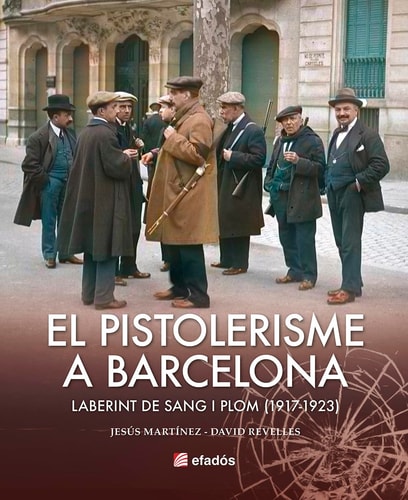EL PISTOLERISME A BARCELONA, de JESUS MARTINEZ | portada del libro