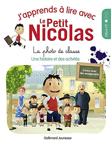 J'APPRENDS A LIRE AVEC LE PETIT NICOLAS 2 LA PHOTO DE CLASSE, de Marjorie Demaria | portada del libro