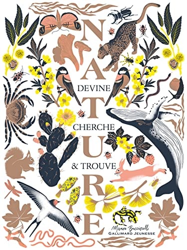 DEVINE CHERCHE ET TROUVE NATURE, de Manon Bucciarelli | portada del libro