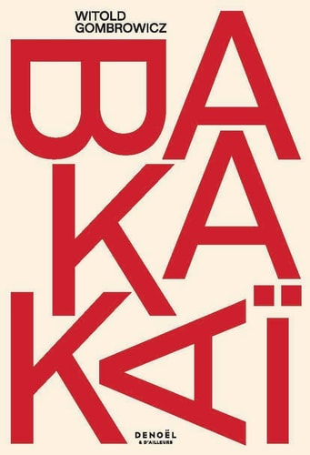 AKAKAI, de Witold Gombrowicz | portada del libro