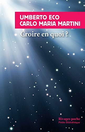 CROIRE EN QUOI, de Umberto Eco | portada del libro