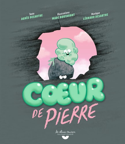 COEUR DE PIERRE LIVRE-CD, de Agnès Desarthe | portada del libro
