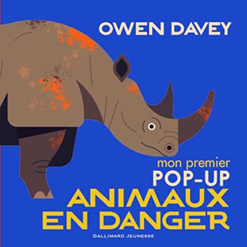 MON PREMIER POP-UP DES ANIMAUX EN DANGER, de Owen Davey | portada del libro