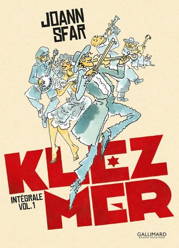 KLEZMER, INTEGRALE VOLUME, de Joann Sfar | portada del libro