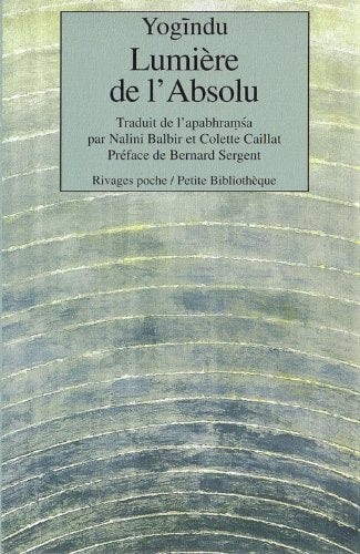 LUMIERE DE LABSOLU, de Yogīndudeva | portada del libro