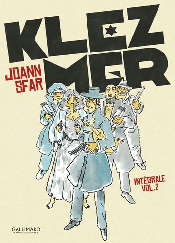 KLEZMER, INTEGRALE VOLUME, de Joann Sfar | portada del libro