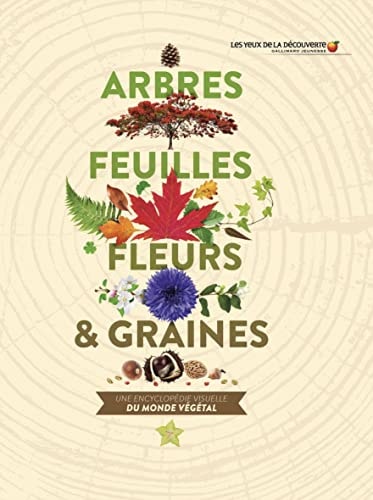 ARBRES FEUILLES FLEURS ET GRAINES, de Sarah Jose | portada del libro