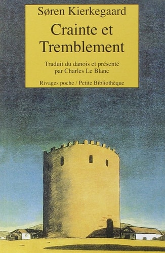 CRAINTE ET TREMBLEMENT, de Søren Kierkegaard | portada del libro