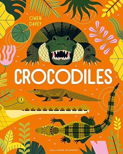 CROCODILES, de Owen Davey | portada del libro