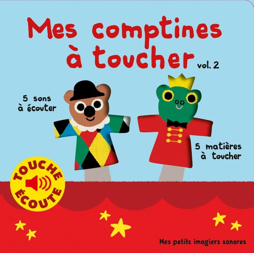 MES COMPTINES A TOUCHER VOL. 2, de Marion Billet | portada del libro