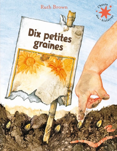 DIX PETITES GRAINES, de Ruth Brown | portada del libro