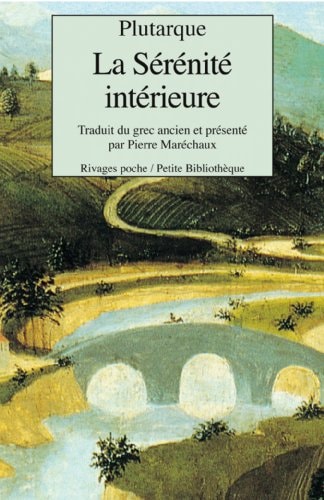 LA SERENITE INTERIEURE, de Plutarque | portada del libro