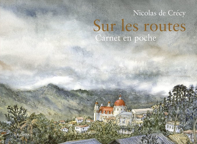 Sur les routes, de Nicolas de Crécy | portada del libro