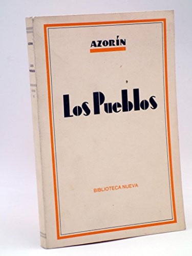 Los pueblos, de Azorín | portada del libro