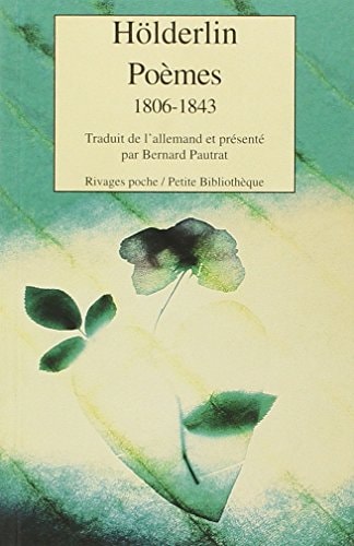 POEMES 1806 1843, de Friedrich Hölderlin | portada del libro