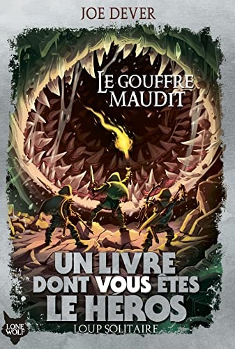 LOUP SOLITAIRE 4 LE GOUFFRE MAUDIT, de Joe Dever | portada del libro