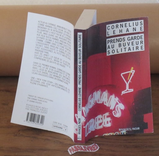 PRENDS GARDE AU BUVEUR SOLITAIRE, de Cornelius Lehane | portada del libro