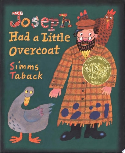 JOSEPH HAD A LITTLE OVERCOAT, de Simms Taback | portada del libro