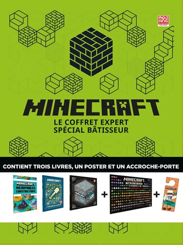 MINECRAFT LE COFFRET EXPERT SPECIAL BATISSEUR, de Gallimard | portada del libro