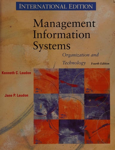 MANAGEMENT INFORMATION SYSTEM, de LAUDON | portada del libro