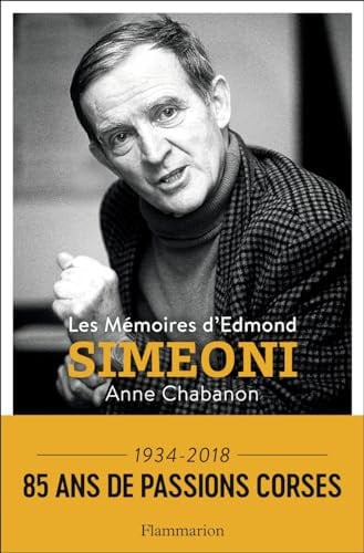 ES MEMOIRES D'EDMOND SIMEONI, de CHABANON ANNE | portada del libro