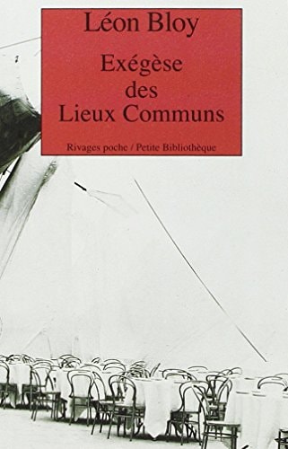EXEGESE DES LIEUX COMMUNS, de Léon Bloy | portada del libro