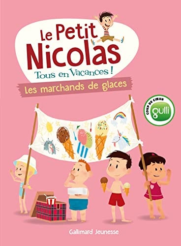 LE PETIT NICOLAS TOUS EN VACANCES 3 LES MARCHANDS DE GLACES, de Marjorie Demaria | portada del libro