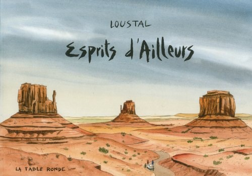 ESPRITS D'AILLEURS, de Loustal | portada del libro