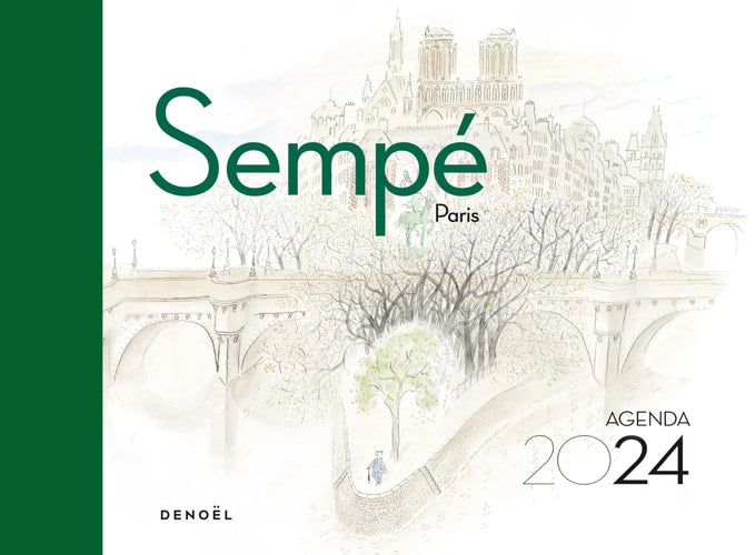 AGENDA SEMPE 2024, de Sempé | portada del libro